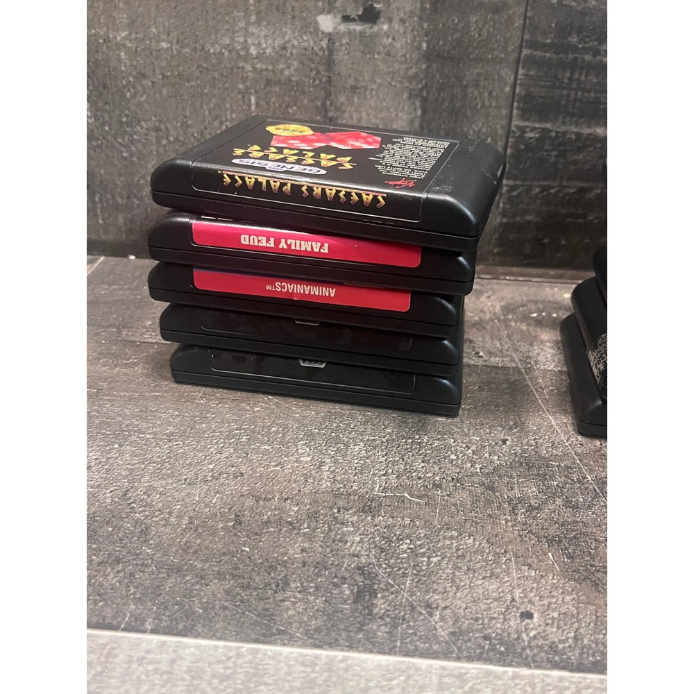Sega Genesis Game Lot of 14 Road Rash Shaq Fu Animaniacs Monopoly Clue TESTED - Picture 10 of 16